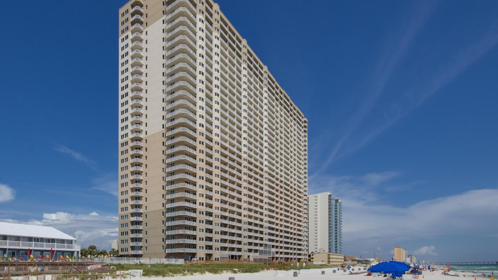 Tidewater Escape: 1Br/2Ba Beachfront Condo, Sleeps 6, Gulf Views & Comfort! Panama City Beach Exterior foto