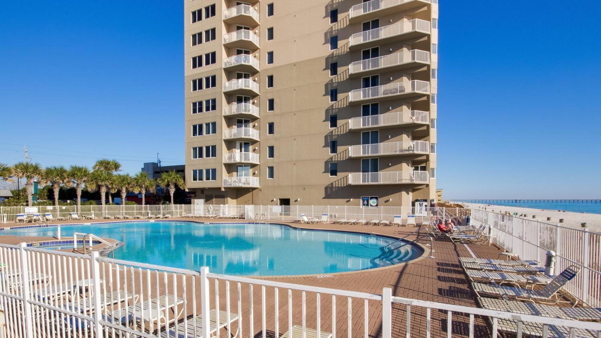 Tidewater Escape: 1Br/2Ba Beachfront Condo, Sleeps 6, Gulf Views & Comfort! Panama City Beach Exterior foto