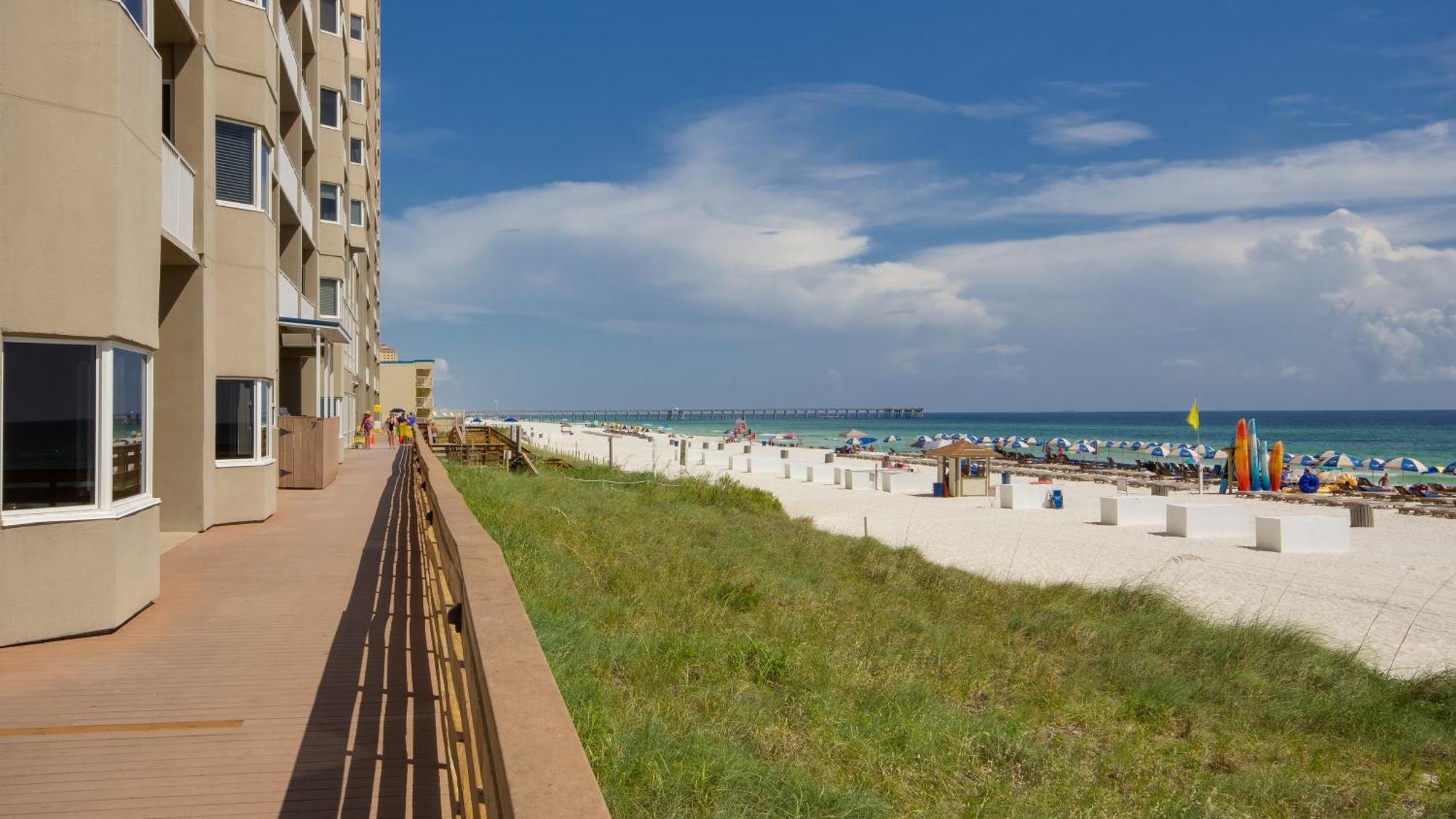 Tidewater Escape: 1Br/2Ba Beachfront Condo, Sleeps 6, Gulf Views & Comfort! Panama City Beach Exterior foto